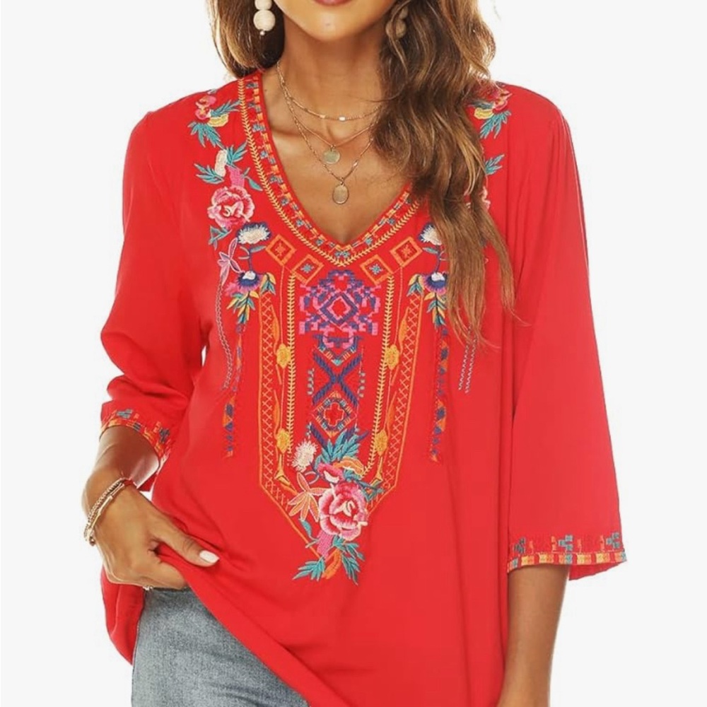 Laura Klein embroidered shirt